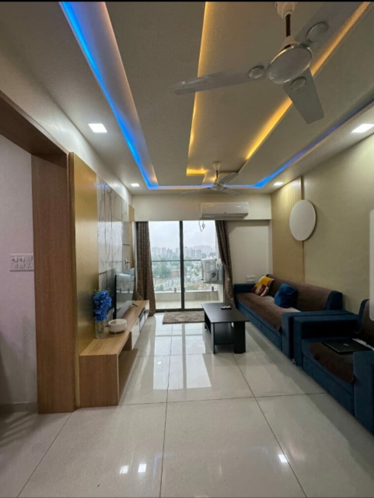 Living Room, vaishnodevi circle 3 Bedroom 1480 Sq.Ft. Apartment In Vaishnodevi Circle Ahmedabad 9503844