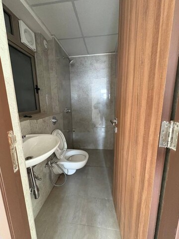 Bathroom in 1 BHK Apartment at Sheth Irene, Malad West – for Rent