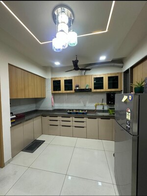 Kitchen in 3 BHK Apartment at Vaishnodevi Circle – for Rent