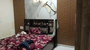 Bedroom in 2 BHK Independent House at MS Enclave Zirakpur, Dhakoli – for Sale
