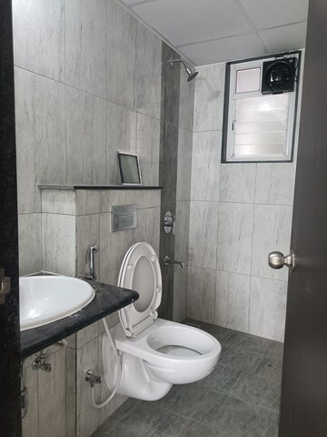 Bathroom in 2 BHK Apartment at Punawale – for Rent