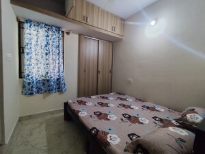 Bedroom in 1 BHK Builder Floor at Btm Layout – for Rent