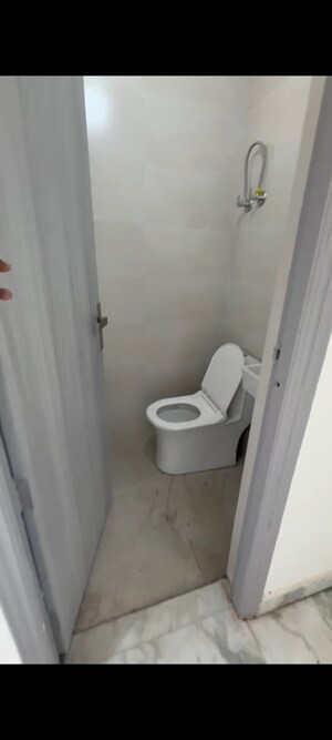 Bathroom in 3 BHK Builder Floor at Maya Homes, Indrapuram – for Rent