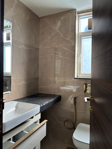 Bathroom in 3 BHK Apartment at Smart World Orchard, Sector 61 – for Rent