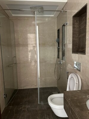 Bathroom in 3 BHK Apartment at Lokhandwala Minerva Mahalaxmi, Mahalaxmi – for Rent