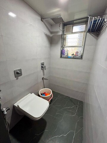 Bathroom in 2 BHK Apartment at Pimple Saudagar – for Rent