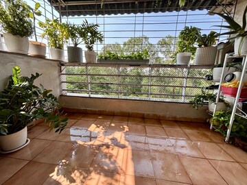 Balcony in 2 BHK Apartment at Pimple Saudagar – for Rent