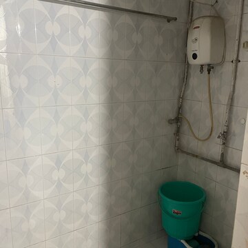 Bathroom in 2 BHK Apartment at Sharad Vaibhav, Model Colony – for Rent