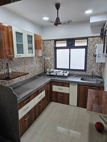 Kitchen in 1 BHK Apartment at Devashree Park, Kolshet Road – for Sale