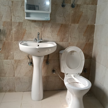 Bathroom in 2 BHK Apartment at KW Srishti, Raj Nagar Extension – for Sale