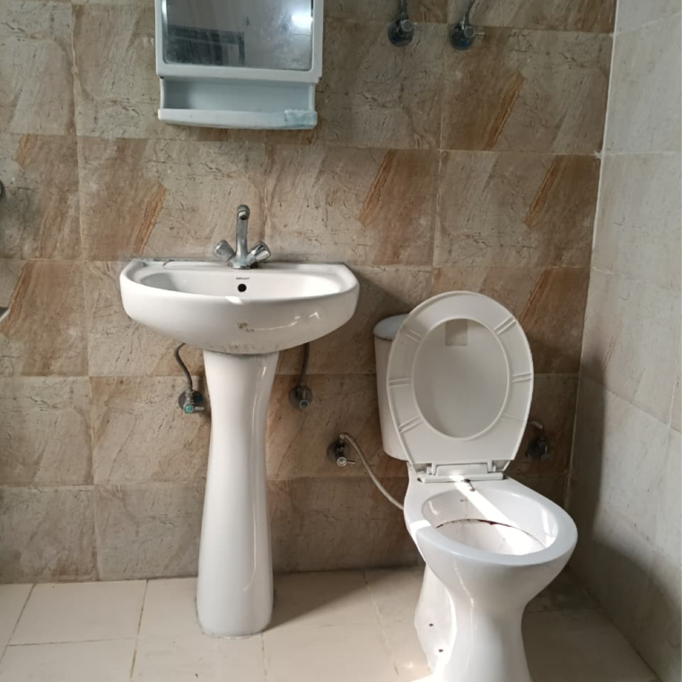 Bathroom, kw-srishti 2 Bedroom 1000 Sq.Ft. Apartment In Raj Nagar Extension Ghaziabad 9504770