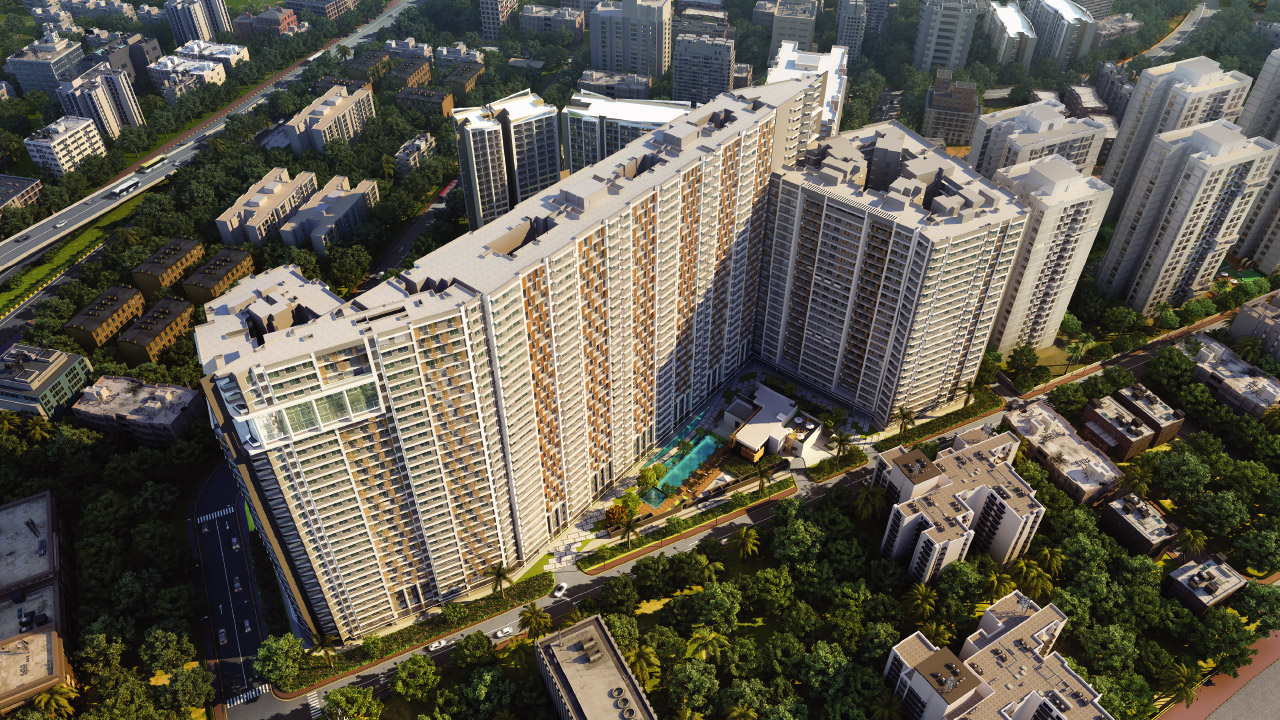 3 BHK 1442 Sq.Ft. Apartment in Adani Ten BKC