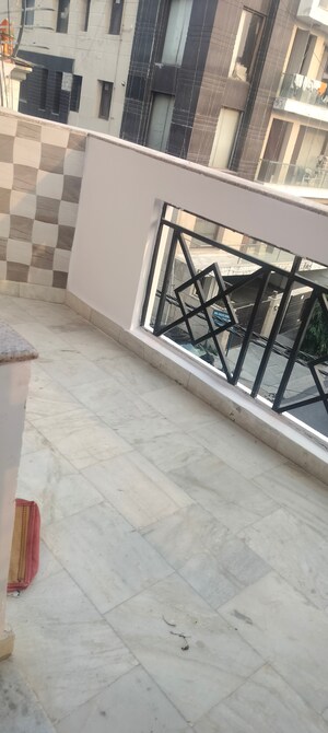 Balcony in 3 BHK Builder Floor at Janakpuri – for Rent