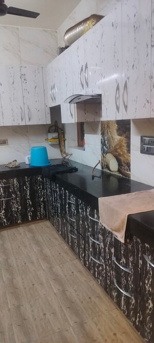 Kitchen in 3 BHK Builder Floor at Janakpuri – for Rent