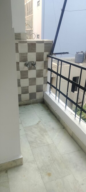Balcony in 3 BHK Builder Floor at Janakpuri – for Rent