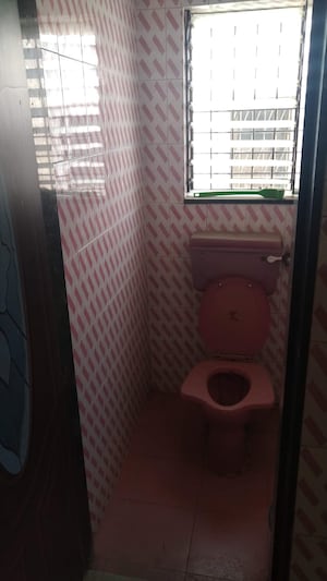 Bathroom in 2 BHK Apartment at Suvarna Smruti Apartments, Baner – for Rent