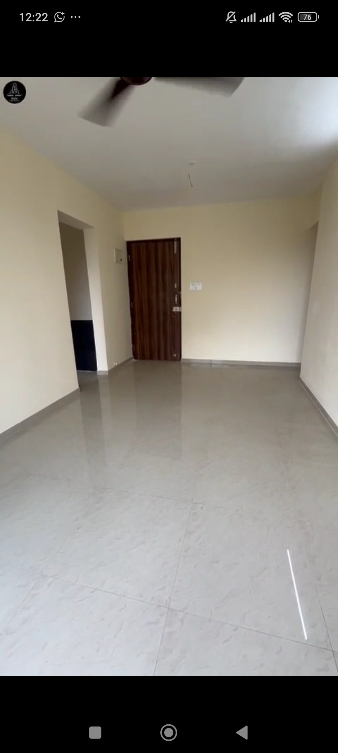 2 BHK + Study Room Apartment For Sale in K M Horizon Palms III