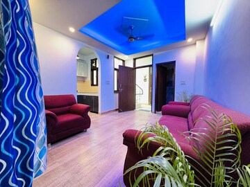 Living Room in 2 BHK Builder Floor at Saket – for Rent