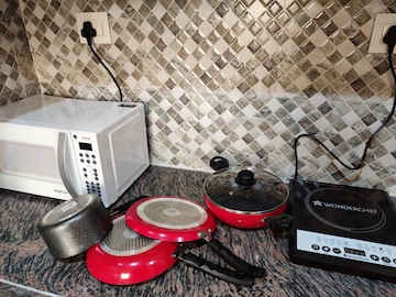 Kitchen in 1 RK Apartment at Supertech Czar Suites, Omicron I Greater Noida – for Sale