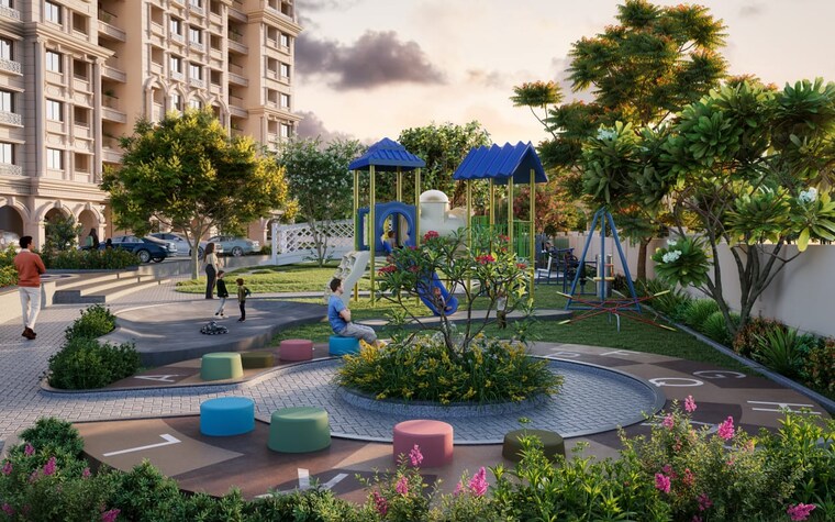 Garden, arihant-avanti 1 Bedroom 378 Sq.Ft. Apartment In Shilphata Thane 9505015