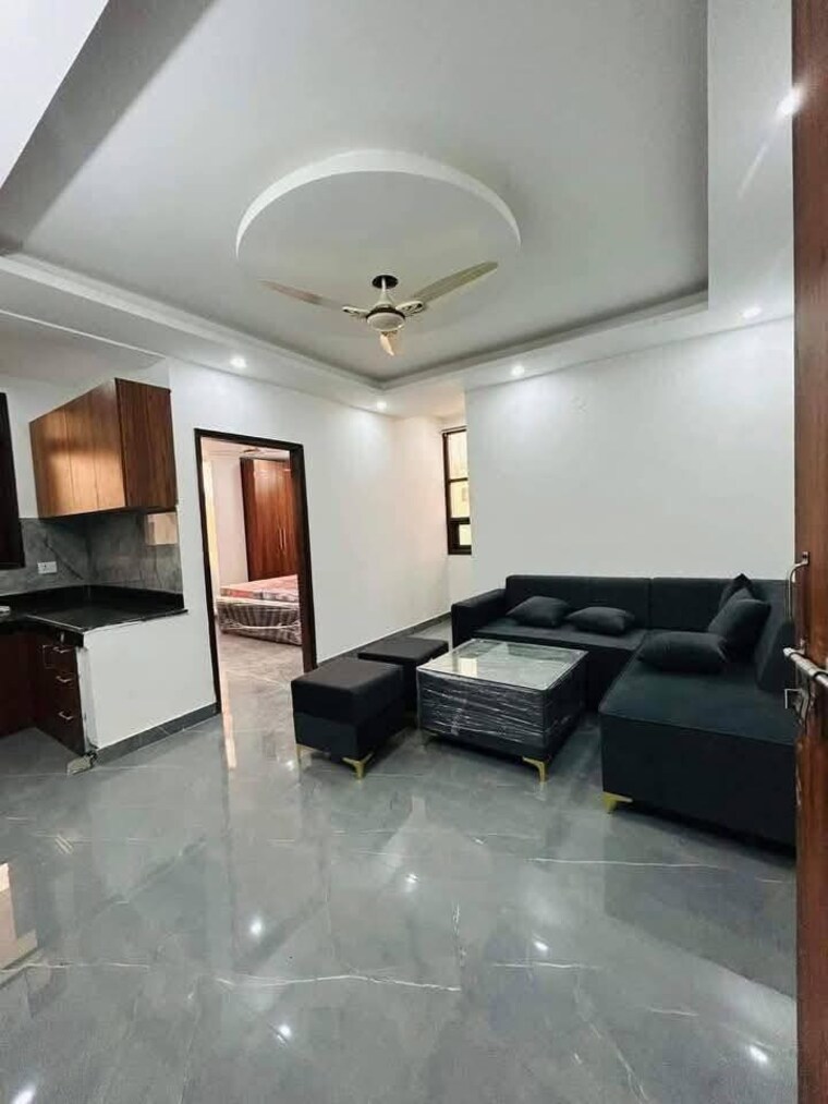 Living Room, chattarpur 1 Bedroom 445 Sq.Ft. Builder Floor In Chattarpur Delhi 9505070