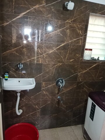 Bathroom in 1 BHK Apartment at Marathe Empire, Titwala – for Sale