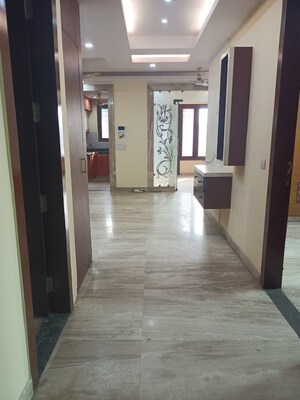 Living Room in 3 BHK Builder Floor at Surajmal Vihar – for Rent