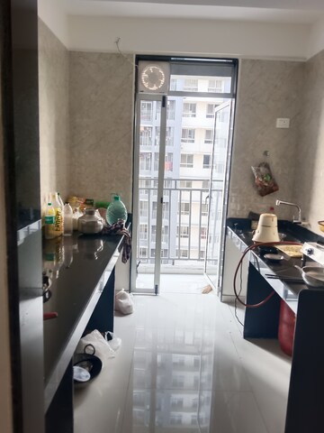 Balcony in 1 BHK Apartment at Ajmera Crosstown One, Kalyan West – for Rent