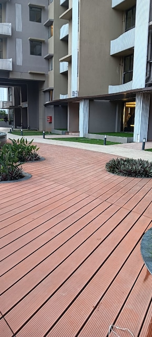 Balcony in 2 BHK Apartment at Chandak 34 Park Estate, Goregaon West – for Rent