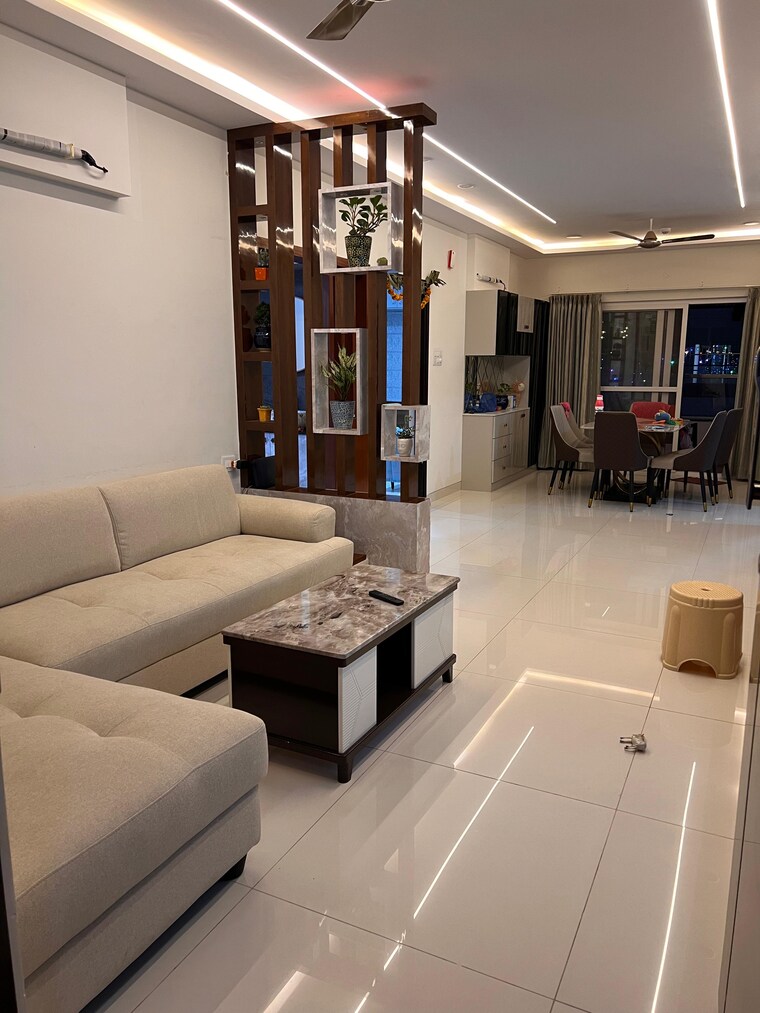 Living Room, honer-aquantis 3 Bedroom 1610 Sq.Ft. Apartment In Gopanpally Hyderabad 9505235