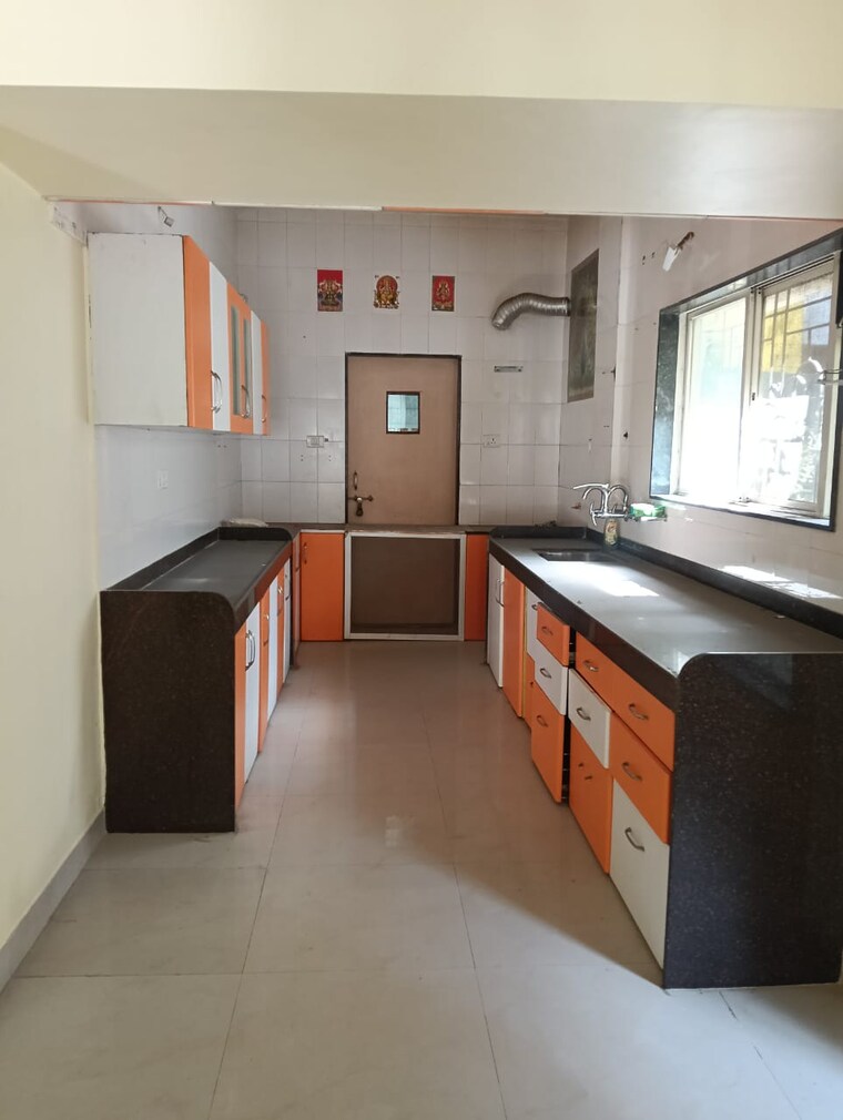 Kitchen, mont-vert-tranquille 3 Bedroom 2800 Sq.Ft. Independent House In Wakad Pune 9505237