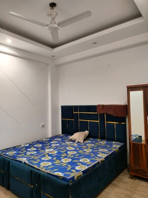 Bedroom in 1 BHK Builder Floor at Chattarpur – for Rent