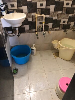 Bathroom in 3 BHK Apartment at Shyamal – for Sale