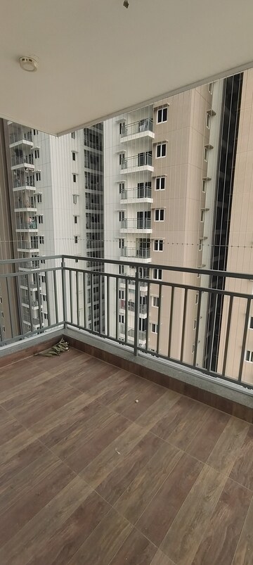 Balcony in 3 BHK Apartment at Rajapushpa Provincia, Narsingi – for Rent