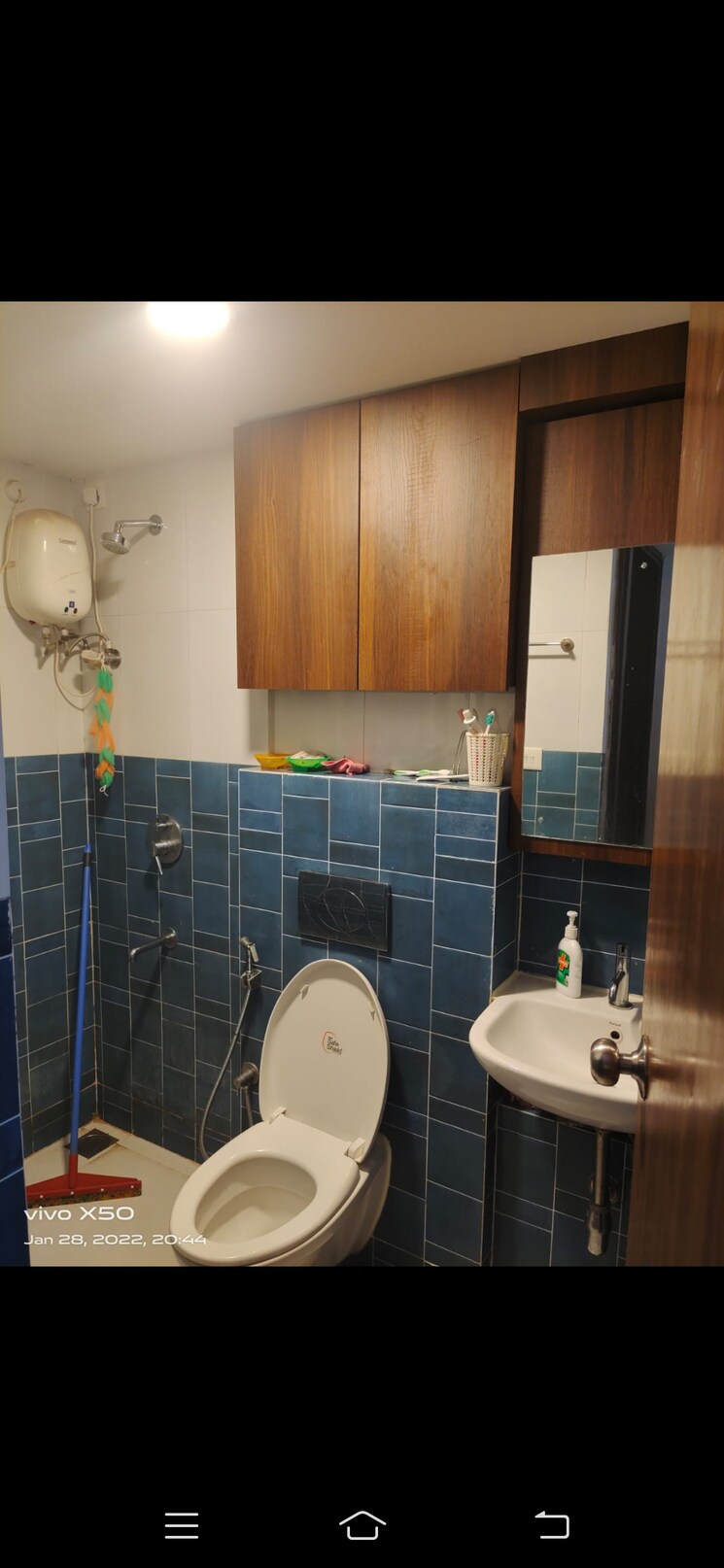 Bathroom, globle-bhaskar-residency 2 Bedroom 900 Sq.Ft. Apartment In Narpoli Thane 9505588