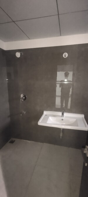 Bathroom in 3 BHK Apartment at Rajapushpa Provincia, Narsingi – for Rent