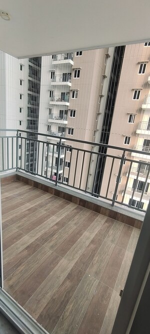 Balcony in 3 BHK Apartment at Rajapushpa Provincia, Narsingi – for Rent