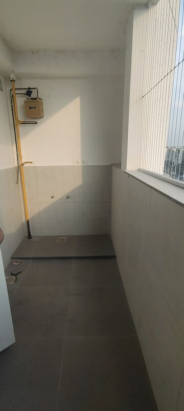 Bathroom in 3 BHK Apartment at Rajapushpa Provincia, Narsingi – for Rent