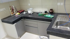 Kitchen in 2 BHK Apartment at Tata Eureka Park, Sector 150 – for Rent
