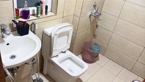 Bathroom in 2 BHK Apartment at Tata Eureka Park, Sector 150 – for Rent