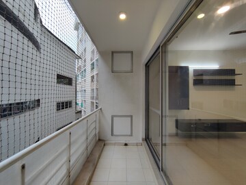 Balcony in 3 BHK Apartment at Nitesh Columbus Square, Bellary Road – for Rent