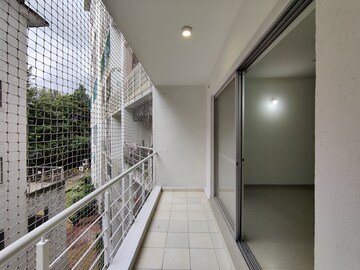 Balcony in 3 BHK Apartment at Nitesh Columbus Square, Bellary Road – for Rent