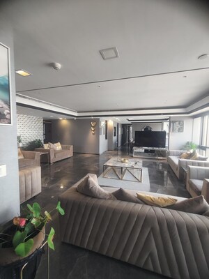 Living Room in 5 BHK Apartment at Lodha Trump Tower, Worli – for Rent