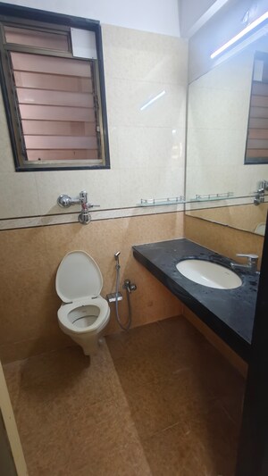 Bathroom in 2.5 BHK Apartment at Neelkanth Palms, Kapur Bawdi – for Rent