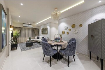 Living Room in 4 BHK Apartment at Sector 2 Vashi – for Sale