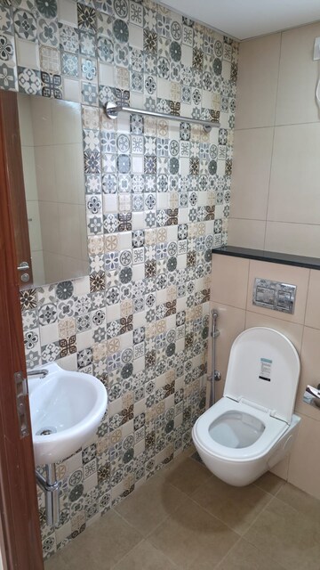 Bathroom in 1.5 BHK Apartment at Paradise At Brigade Cornerstone Utopia, Varthur – for Rent