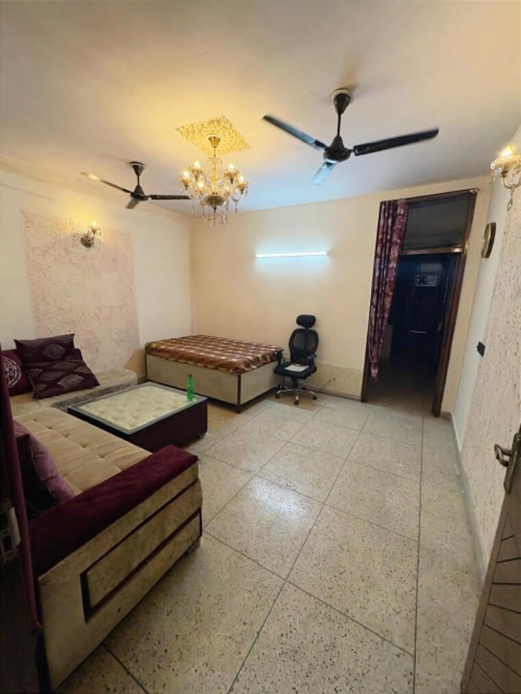 Living Room, kalkaji 2 Bedroom 950 Sq.Ft. Builder Floor In Kalkaji Delhi 9506012