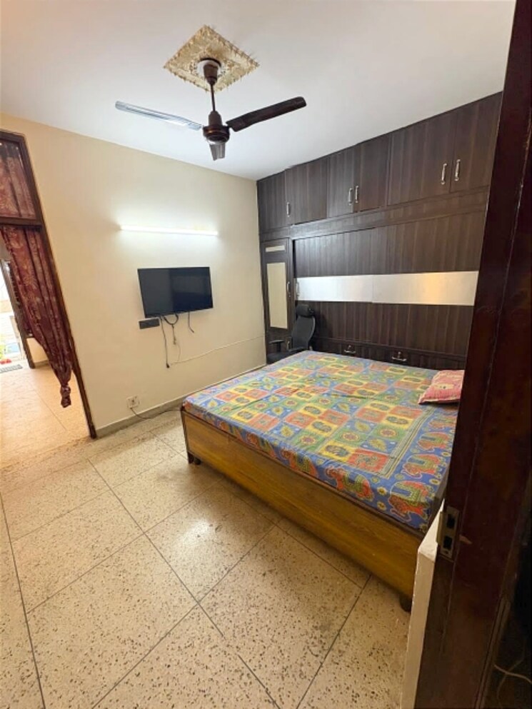 Bedroom, kalkaji 2 Bedroom 950 Sq.Ft. Builder Floor In Kalkaji Delhi 9506012