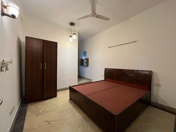 Bedroom in 3 BHK Builder Floor at Ansal Sushant Lok I, Sector 43 – for Rent
