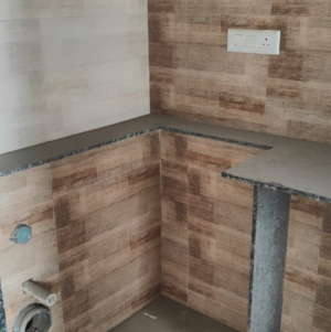 Bathroom in 2 BHK Apartment at Ganga Legend, Sidhart Nagar – for Sale